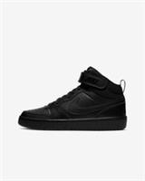 Nike Court Borough Mid 2 Older Kids Shoes in Black / UK3 EU35.5