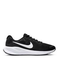Mens Nike Revolution 7 Road Running Shoes in Black/White / UK12 EU47.5