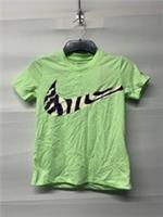 Girls Nike Green Swoosh T-Shirt Size 7-8 Years Brand New