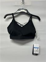 Womens Nike Dri Fit Black Sports Bra Size 12 (Medium) Brand New