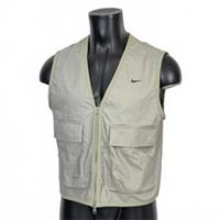 New Nike Essentials Oversized Cargo Gilet Vest Gorp Core Beige Size S - 8 Regular