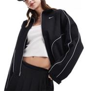 NEW Womens NIKE Black Woven Track Jacket Size S RRP £109.99 - S Regular