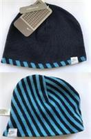 Nike Womens Reversible Beanie Hat NEW Women's Ladies 145780 451 Blue Stripes