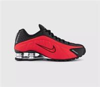 Nike Shox R4 Trainers Red Sneakers HQ1988-600 UK 4 5 6 7 8 9