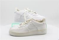 NIKE AIR FORCE 1 GIRLS TRAINERS WHITE UK 5 EU 38 LEATHER RRP £135 KT