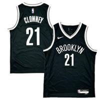 Brooklyn Nets Kid's Jersey (Size 10-12y) NBA Nike Icon Jersey - Clowney - New - 10-12 Years Regular