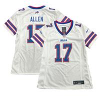 Buffalo Bills NFL Jersey (Size 2XL) Women's Nike Road Top - Allen 17 - New - 2XL Regular