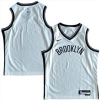Brooklyn Nets Kid's Jersey (Size 14-16y) NBA Nike Association Plain Top - New - 14-16 Years Regular
