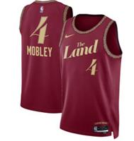 Cleveland Cavaliers Kid's Jersey (Size 8y) NBA Nike City Top - Mobley - New - 8 Years Regular