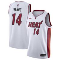 Miami Heat Jersey (Size 18-20Y) Kid's Nike Association Top - Herro - New - 18-20 Years Regular
