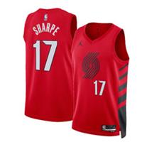 Portland Trail Blazers Jersey (Size 8y) Kid's Jordan Statement Sharpe - New - 8 Years Regular