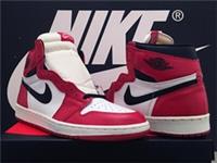 DS 1994 NIKE AIR JORDAN 1 SAMPLE UK8 EU42.5 CHICAGO I 1985 BANNED BRED 4 OG RARE