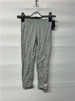 Girls Nike Grey Logo Leggings Size 5-6 Years Brand New