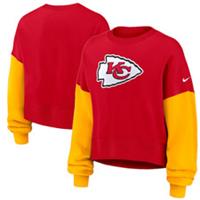 Kansas City Chiefs Sweatshirt NFL Women's Nike Red Top - New - M Regular