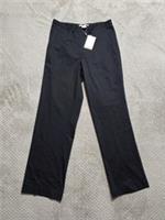 Nike Golf Dri-Fit Flat Front Trousers in Black Womens Size 12 (M) - M Regular