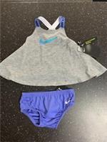 Nike Set Dress & Briefs Colour Changing Graphic 3m 56-62cm Dk Grey Heather BNWT