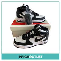Nike x Stussy - Air Force 1 '07 Mid SP 'Black-White' - UK 7