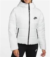 Nike Therma-Fit Repel Classic Padded Coat Jacket Hooded Summit White Size 12-14 - 12 Regular