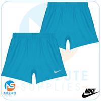 Nike 351017 4" Boys Volley Swimshorts Trunks Chlorine Blue, Chlorine Resistant - 12-13 yrs (L) Light Blue Fury Boys