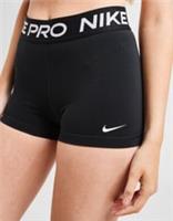 Nike Pro Womens 3" Shorts Sports Gym Bottom Jogging Activewear Black S M L XL - S Petites