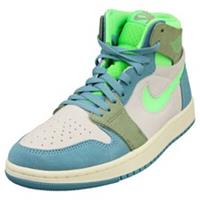 Nike Air Jordan 1 Zm Air Womens Fashion Trainers in Grey Blue