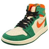 Nike Air Jordan 1 Zoom Comfort 2 Womens Fashion Trainers in Green Orange