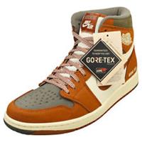 Nike Air Jordan 1 Element Gore-tex Mens Trainers in Legend Sand Coffee Olive