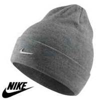 Nike youth metal swoosh beanie hat grey RRP £22.99