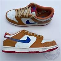 Nike Dunk Low GS Hot Curry Game Royal Orange UK 5.5 EU 38.5 US 6Y DH9765 101