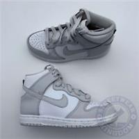 Nike Dunk High PS Preschool Shoes Grey White UK 11.5 EU 29.5 US 12c DD2314 101