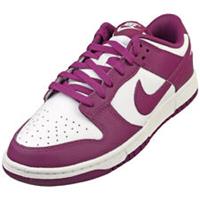 Nike Dunk Low Retro Mens Fashion Trainers in White Purple