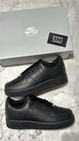 Nike Air Force 1 Black Brand New With Box Size 9 - FREE NEXT DAY UK DELIVERY