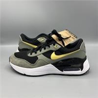 Nike Air Max Systm Junior Trainers Olive Green Black Casual Shoes UK 4 EU 36.5