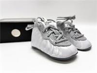 Nike Lil Posite One KSA Toddler's Lt Smoke Gray/White - Size UK 2.5 (EU 18.5)
