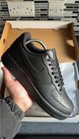 Nike Air Force 1 Black Brand New With Box Size 7.5 - FREE NEXT DAY UK DELIVERY