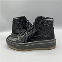 Nike Air Jordan 1 Elevate High Top Sneakers Black Gum Shoes UK 3.5 EU 36.5 New