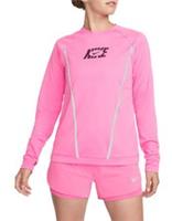 Nike Dri-FIT Icon Clash Womens Long Sleeve Pacer Top Long-sleeve T-shirt Medium - M Regular