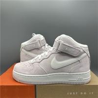 Nike Air Force 1 Mid 07 Sneakers Venice White Pink Suede Shoes UK 3.5 EU 36 New