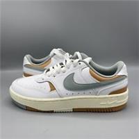 Nike Gamma Force Trainers White Flax Casual Shoes Sneakers UK 6.5 EU 40.5 New