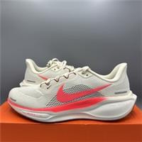 Nike Air Zoom Pegasus 41 Gym Trainers White Red Running Shoes UK 8 EU 42.5 New