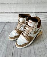 Nike Court Force High White Desert Clay 311206-121 Authentic- Size 10
