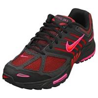 Nike Air Peg 2K5 Men's - Textile Fashion Sneakers in Black and Red