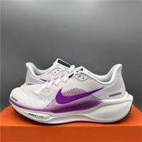 Nike Air Zoom Pegasus 41 Trainers Pink Violet White Running Shoes UK 6 EU 40