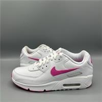 Nike Air Max 90 Trainers Juniors White Pink Casual Shoes Sneakers UK 4 EU 36.5
