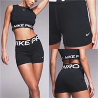 Nike Pro 3" Womens Shorts High Waisted Sports Gym Jogging Activewear - S Petites