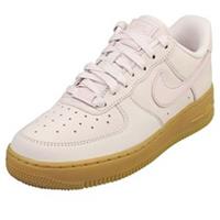 Nike Air Force 1 Premium Womens Fashion Trainers in Pearl Pink