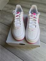 Nike Air Force 1 GS White Fuchsia Sneakers UK 4 Eu 36.5 New FV5948102 New