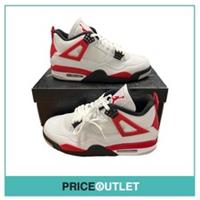 Nike - Air Jordan 4 Retro - DH6927 161 - Size UK 10.5- White, Fire Red & Black -