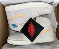 Air Jordan 1 Zoom CMFT 2 Light Orewood Citrus Size 6 UK EU 40 Genuine Nike Retro