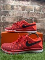 New Nike Train Speed 4 Black Red Uk 6.5 843937 600 Mens Trainers